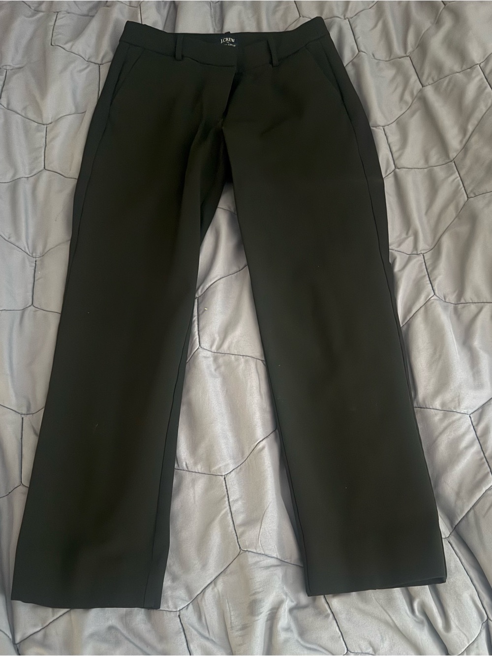 J. Crew Women Black Crop Dress Pants